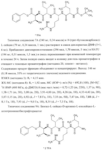 Способ получения производных лизобактина (патент 2434878)