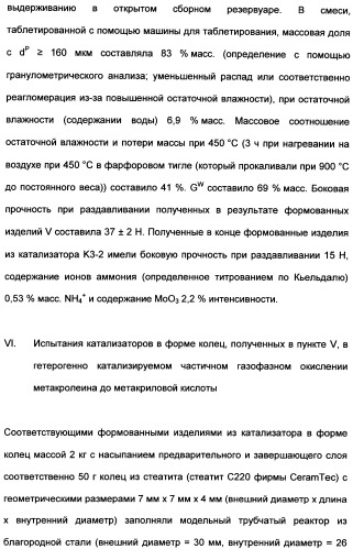 Непрерывный способ изготовления геометрических формованных изделий из катализатора к (патент 2507001)