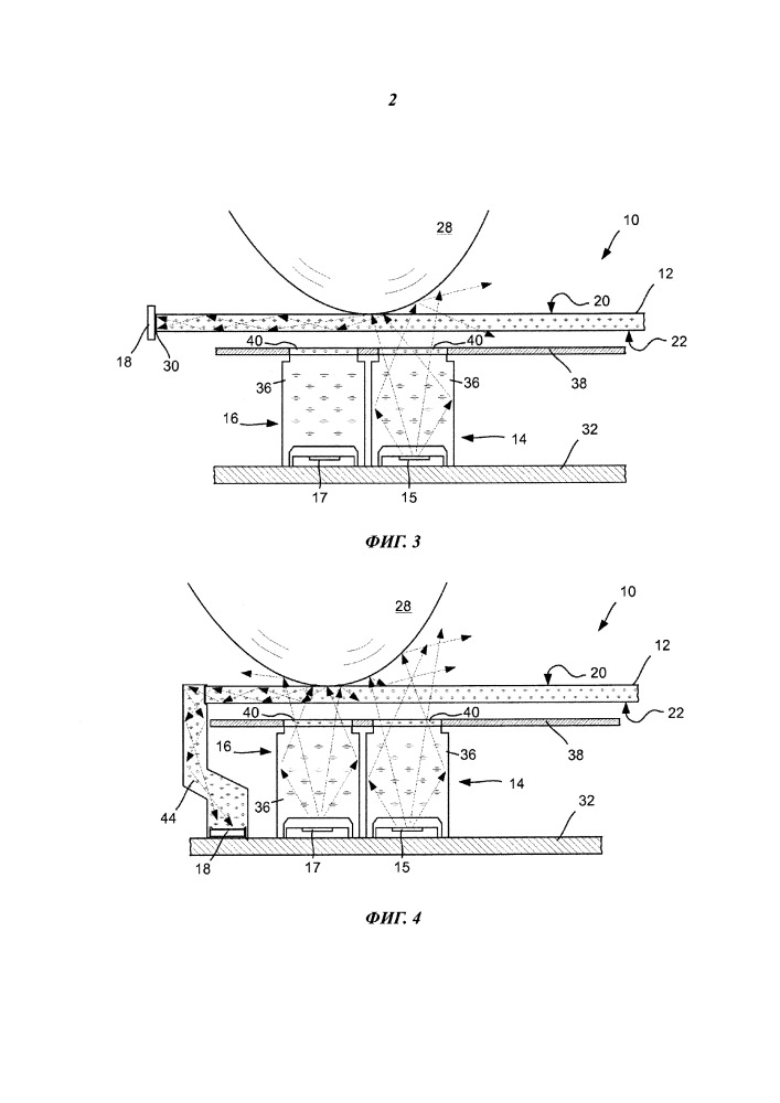 Дисплейная панель управления с модулированным световым сигналом (патент 2667980)