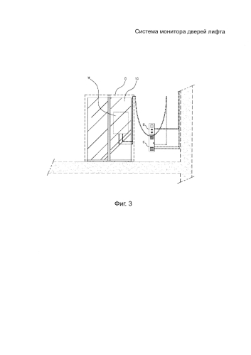 Система монитора дверей лифта (патент 2584326)