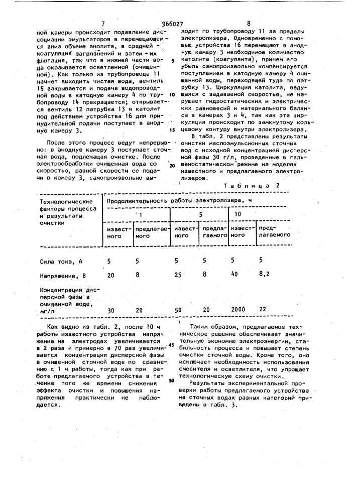 Электролизер (патент 966027)