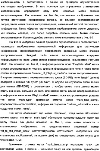 Носитель записи со структурой данных для управления воспроизведением записанных на нем показов слайдов и способы и устройства записи и воспроизведения (патент 2335810)