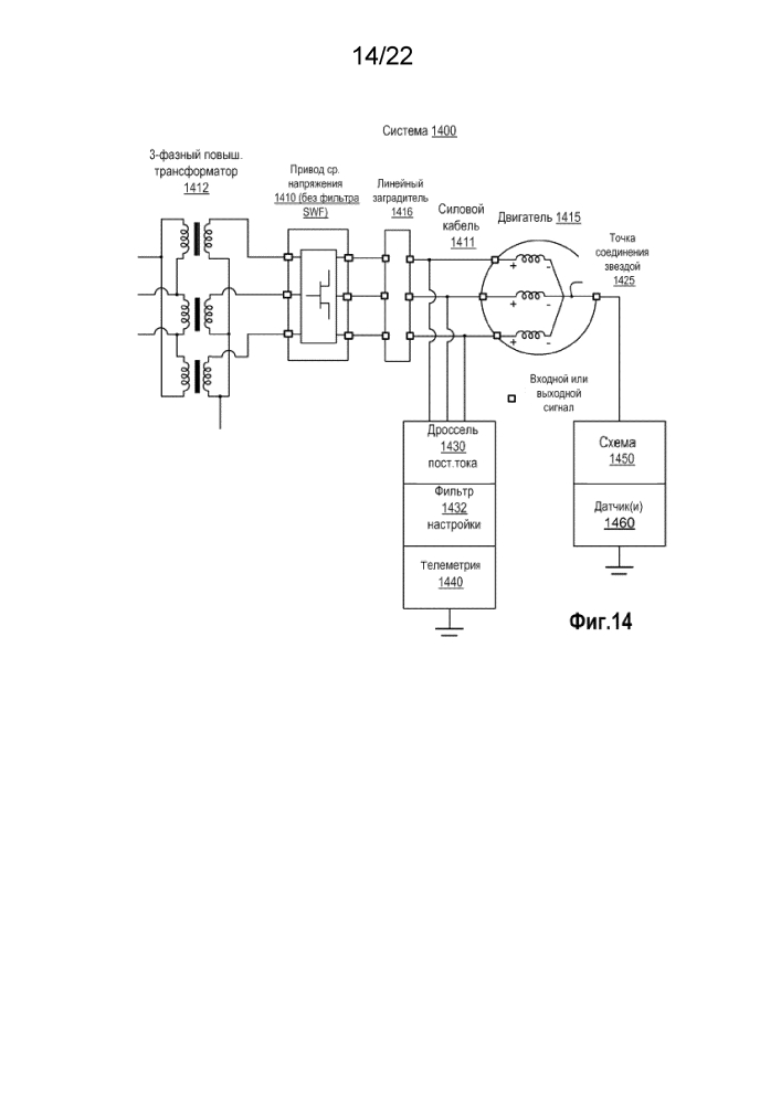 Телеметрическое оборудование для систем с многофазным электрическим двигателем (патент 2606034)