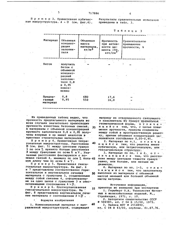 Композиционный материал с направленной макроструктурой (патент 717886)