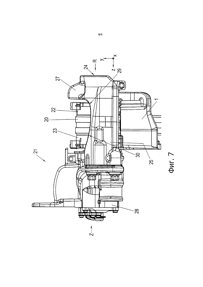 Дисковый тормоз и комплект тормозных накладок дискового тормоза (патент 2638061)