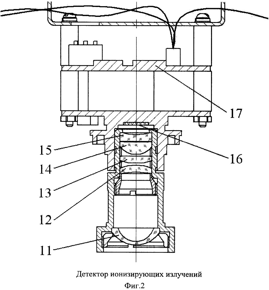 Детектор ионизирующих излучений (патент 2664840)