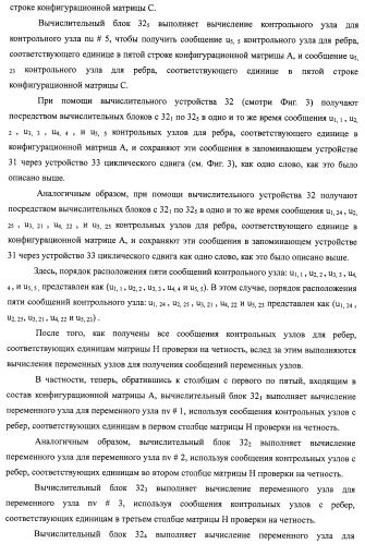 Устройство циклического сдвига, способ циклического сдвига, устройство декодирования ldpc-кода, телевизионный приемник и приемная система (патент 2480905)