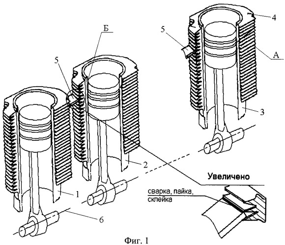 Блок цилиндров двигателя внутреннего сгорания (патент 2336428)
