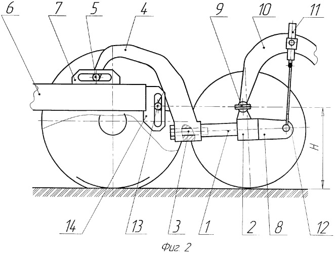 Тягово-сцепное устройство прицепного скрепера (патент 2368735)