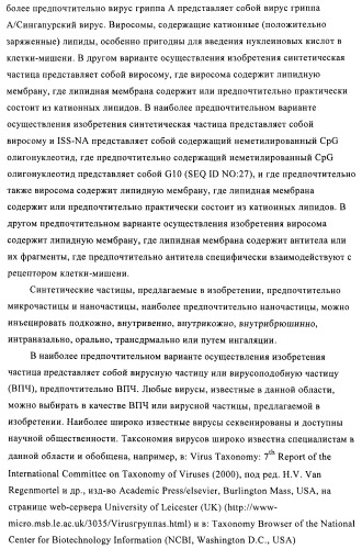 Упакованные иммуностимулирующей нуклеиновой кислотой частицы, предназначенные для лечения гиперчувствительности (патент 2451523)