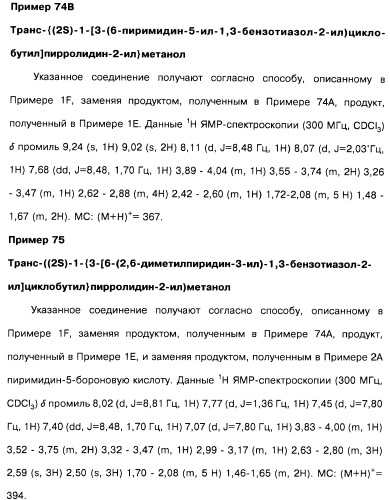 Производные бензотиазолциклобутиламина в качестве лигандов гистаминовых h3-рецепторов, фармацевтическая композиция на их основе, способ селективной модуляции эффектов гистаминовых h3-рецепторов и способ лечения состояния или нарушения, модулируемого гистаминовыми h3-рецепторами (патент 2487130)