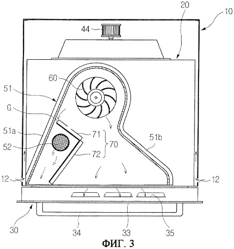 Духовой шкаф (патент 2305228)
