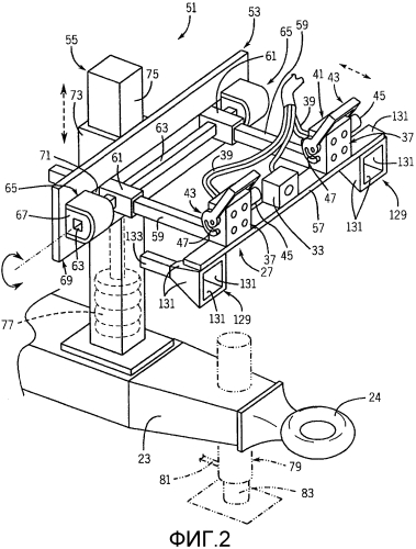Автоматическая сцепная система трактора для буксируемых инструментов (патент 2550099)