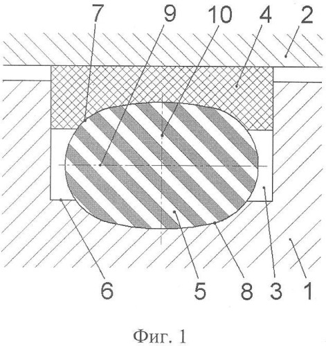 Комбинированное уплотнительное соединение (патент 2353838)