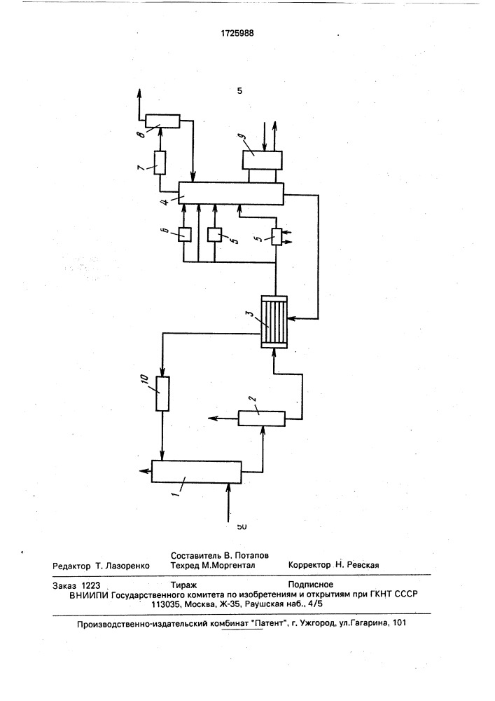 Способ очистки газа от кислых компонентов (патент 1725988)