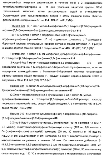 Ингибиторы фосфоинозитид-3-киназы и содержащие их фармацевтические композиции (патент 2437888)