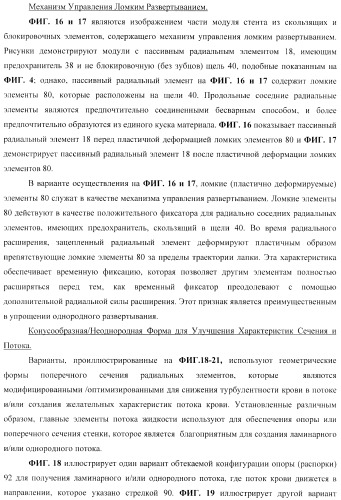 Стент из скользящих и блокирующих элементов (патент 2429801)