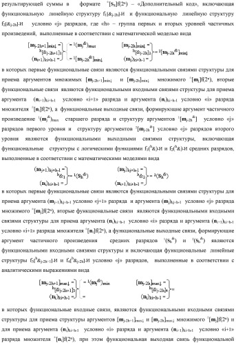 Способ формирования аргументов аналоговых сигналов частичных произведений [ni]&amp;[mj]f(h) cd аргументов множимого &#177;[mj]f(2n) и аргументов множителя &#177;[ni]f(2n) - &quot;дополнительный код&quot; в пирамидальном умножителе f ( cd ) для последующего логического дешифрирования f1(cd ) и формирования результирующей суммы &#177;[s ]f(2n) - &quot;дополнительный код&quot; (варианты русской логики) (патент 2481614)
