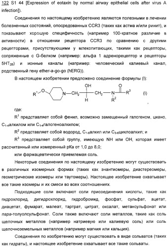 Новые пиперидины в качестве модуляторов хемокинов (ccr) (патент 2348616)