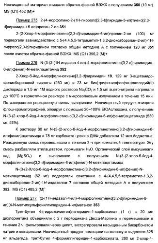 Ингибиторы фосфоинозитид-3-киназы и содержащие их фармацевтические композиции (патент 2437888)