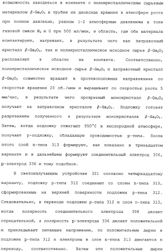 Способ выращивания тонкой монокристаллической пленки, светоизлучающее устройство на основе ga2o 3 и способ его изготовления (патент 2313623)