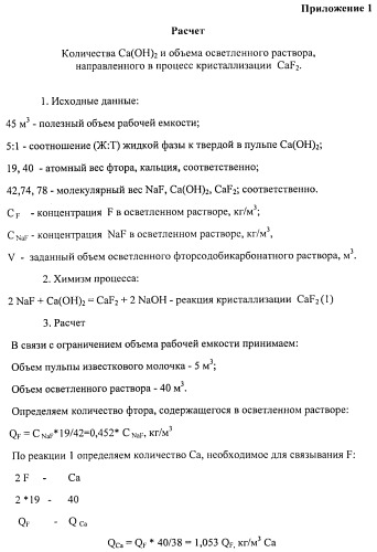 Способ получения фторида кальция (патент 2487082)