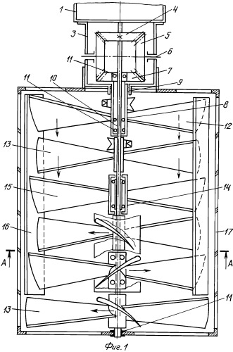 Осевой вентилятор-движитель (патент 2354582)