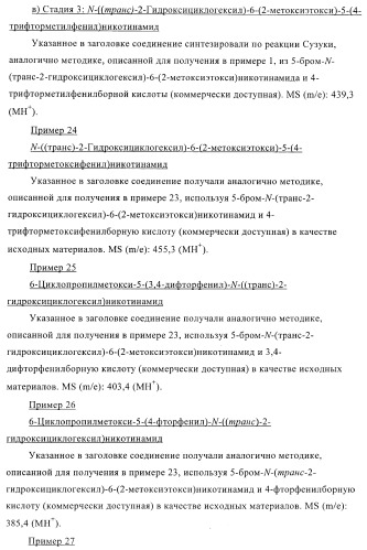 Производные пиридин-3-карбоксамида в качестве обратных агонистов св1 (патент 2404164)