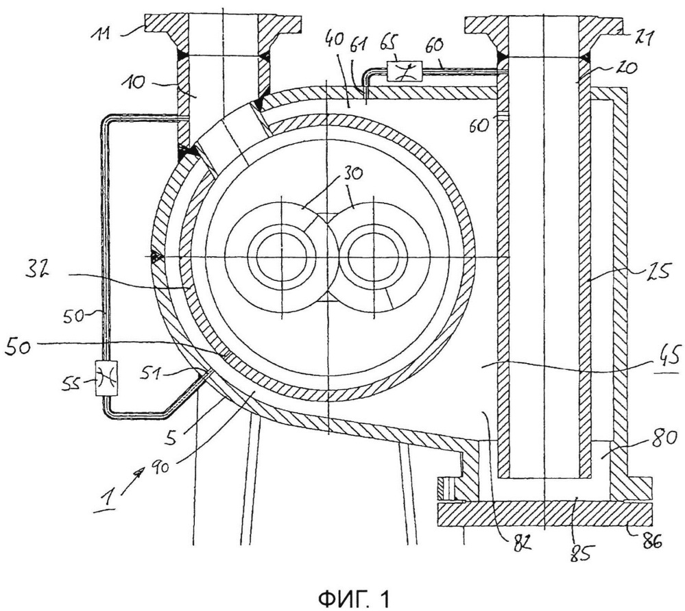 Способ работы многофазного насоса и его устройство (патент 2638897)