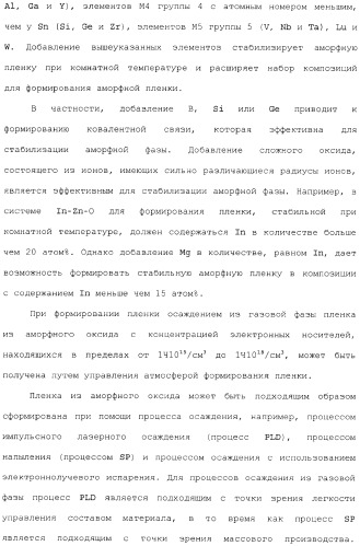 Аморфный оксид и полевой транзистор с его использованием (патент 2369940)