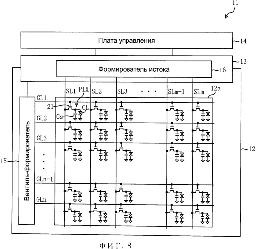 Сдвиговый регистр и дисплейное устройство (патент 2493621)