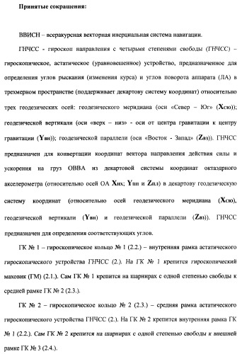 Векторная инерциальная система навигации (висн) (патент 2382335)