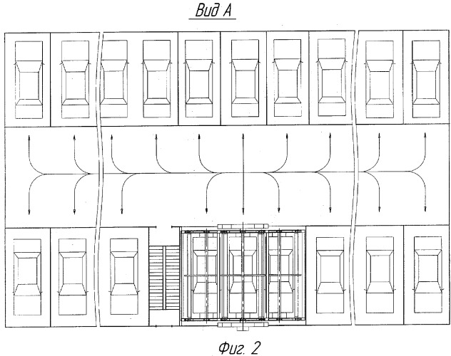 Многоэтажная автостоянка (патент 2304206)