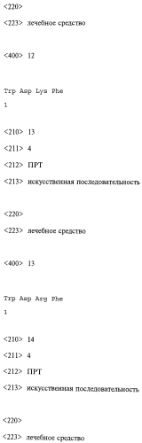 Способ лечения или профилактики ракового заболевания у человека, которое характеризуется повышенным уровнем экспрессии или активности gadd45β по сравнению с обычными здоровыми клетками, в случае зависимости жизнеспособности и/или роста раковых клеток от nf-кв, и трипептид. (патент 2577311)