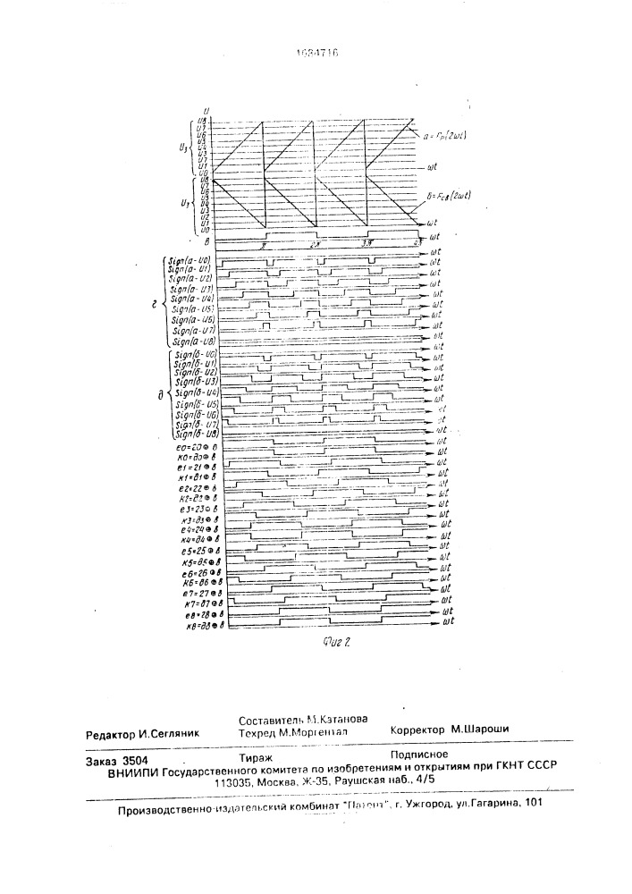 Способ задания фазового сдвига импульсных сигналов (патент 1684716)