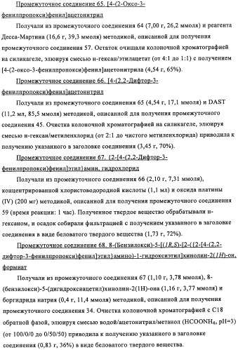 Производные 4-(2-амино-1-гидроксиэтил)фенола в качестве агонистов  2-адренергического рецептора (патент 2451675)