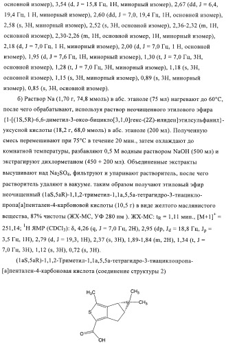 Новые производные тиофена в качестве агонистов рецептора сфингозин-1-фосфата-1 (патент 2404178)