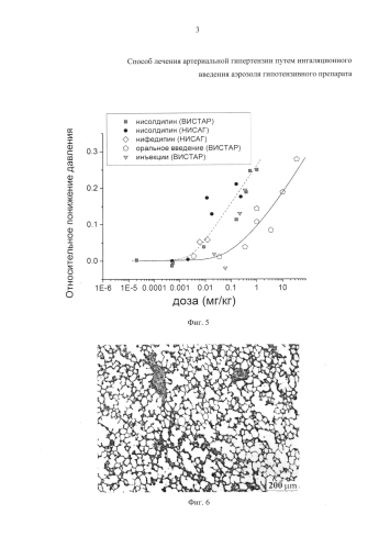 Способ лечения артериальной гипертензии путем ингаляционного введения аэрозоля гипотензивного препарата (патент 2593016)