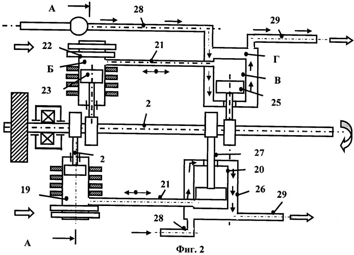 Комбинированный атомный форсажный авиационный двигатель (патент 2389887)