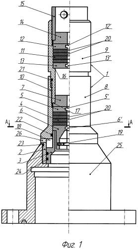 Устройство для герметизации устья скважины (патент 2261979)