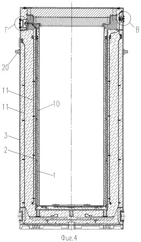 Металлобетонный контейнер для транспортировки и/или хранения отработавшего ядерного топлива (патент 2364964)