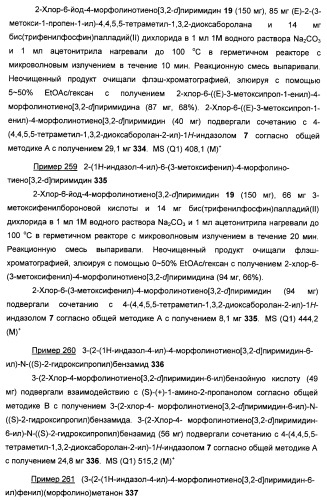 Ингибиторы фосфоинозитид-3-киназы и содержащие их фармацевтические композиции (патент 2437888)