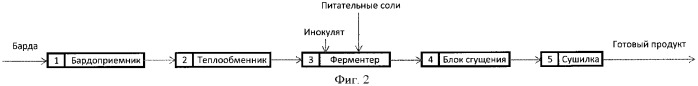 Способ переработки барды в кормопродукт (патент 2384203)