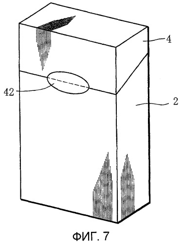 Сигаретная упаковка и способ ее изготовления (патент 2357906)