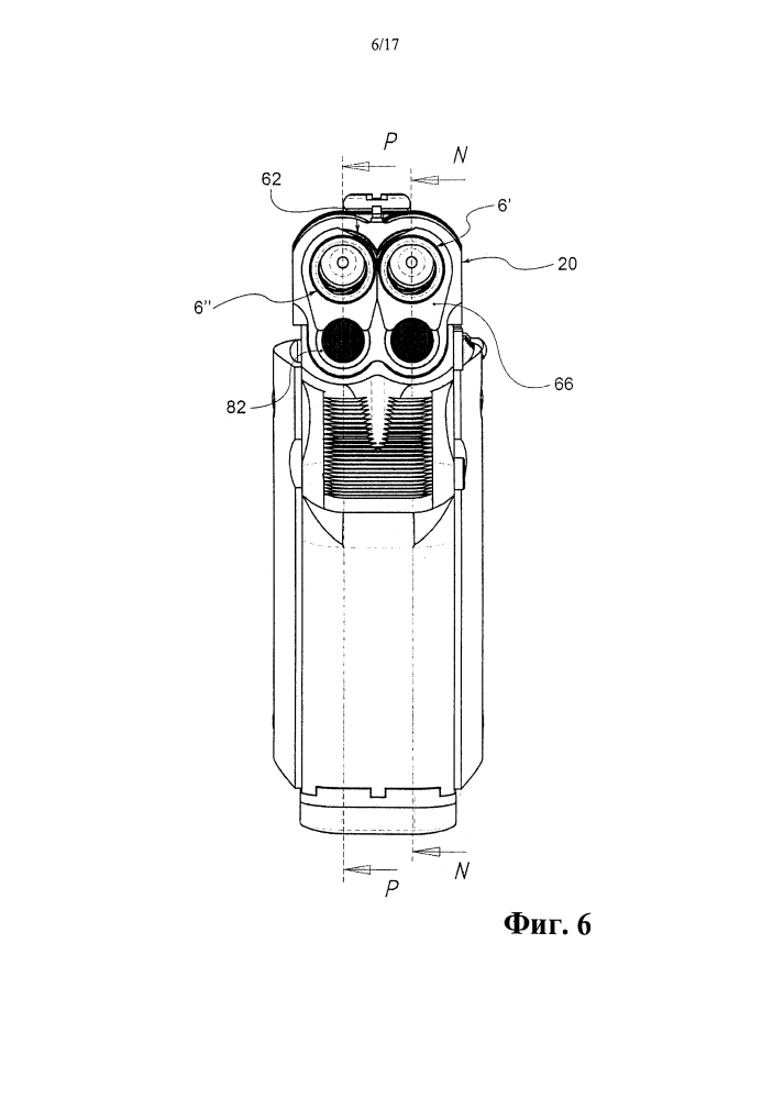 Двуствольный пистолет и двухрядный магазин (патент 2623317)
