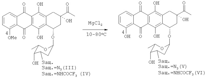 Способ получения 4-деметоксидаунорубицина (патент 2540968)