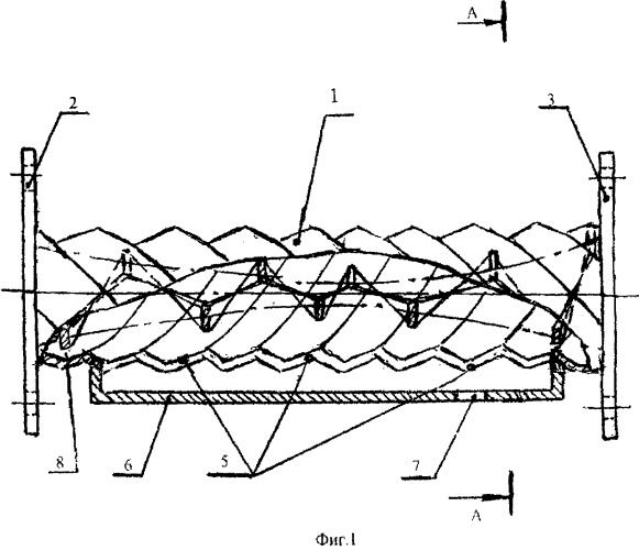 Сепаратор винтовой прямоточный для отделения дисперсных частиц от газа (патент 2506981)