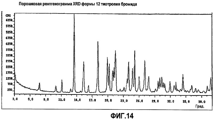 Новые формы тиотропия бромида и способы их получения (патент 2453547)