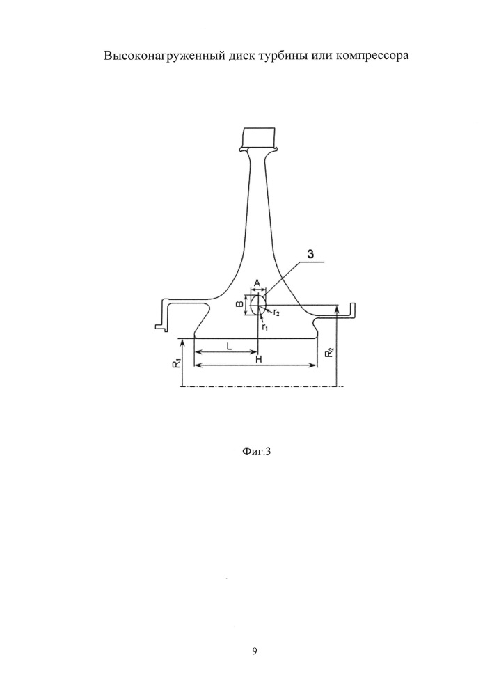 Высоконагруженный диск турбины или компрессора (патент 2661452)