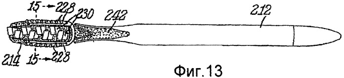Зубная щетка (варианты) и способ ее изготовления (патент 2430667)
